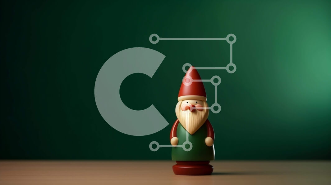 Intra Συλλεκτικό Ξύλινο Παζλ Plywood  4mm - Ξύλινο ειδώλιο καλικάντζαρο σε πράσινο φόντο Σε Ξύλινο Κουτί - Διαστάσεις Puzzle: 10x10 cm – 25 κομμάτια