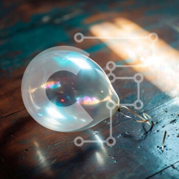 Intra Συλλεκτικό Ξύλινο Παζλ Plywood  4mm - Διαφανές μπαλόνι σε ξύλινο πάτωμα με κρεμαστό αντικείμενο Σε Ξύλινο Κουτί - Διαστάσεις Puzzle: 10x10 cm – 25 κομμάτια - Image 1