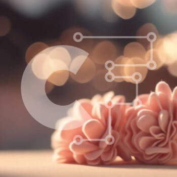 Intra Συλλεκτικό Ξύλινο Παζλ Plywood  4mm - Φρεσκοκομμένα ροζ λουλούδια σε ένα τραπέζι Σε Ξύλινο Κουτί - Διαστάσεις: 10x10 cm – 25 κομμάτια - Image 1