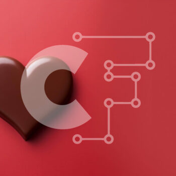 Intra Συλλεκτικό Ξύλινο Παζλ Plywood  4mm - Μπάρα σοκολάτας σε σχήμα καρδιάς σε κόκκινο φόντο Σε Ξύλινο Κουτί - Διαστάσεις Puzzle: 10x10 cm – 25 κομμάτια - Image 1