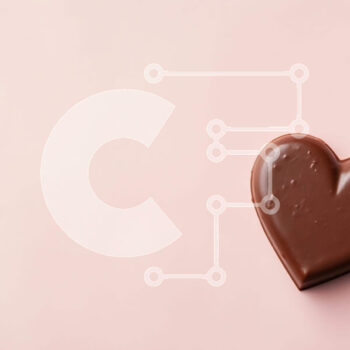 Intra Συλλεκτικό Ξύλινο Παζλ Plywood  4mm - Μπάρα σοκολάτας σε σχήμα καρδιάς σε ροζ φόντο Σε Ξύλινο Κουτί - Διαστάσεις Puzzle: 10x10 cm – 25 κομμάτια - Image 1