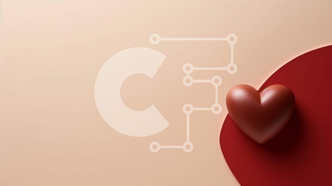 Intra Συλλεκτικό Ξύλινο Παζλ Plywood  4mm - Σοκολατένιες καρδιές για την ημέρα του Αγίου Βαλεντίνου σε μπεζ φόντο Σε Ξύλινο Κουτί - Διαστάσεις Puzzle: 10x10 cm – 25 κομμάτια