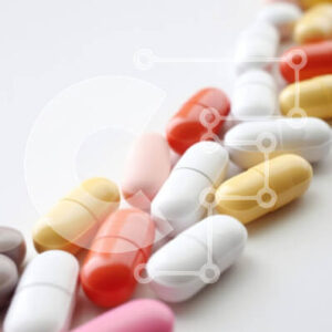 Intra Συλλεκτικό Ξύλινο Παζλ Plywood  4mm - Πολύχρωμες κάψουλες χαπιών που τακτοποιούνται με τακτοποιημένο τρόπο Σε Ξύλινο Κουτί - Διαστάσεις Puzzle: 10x10 cm – 25 κομμάτια