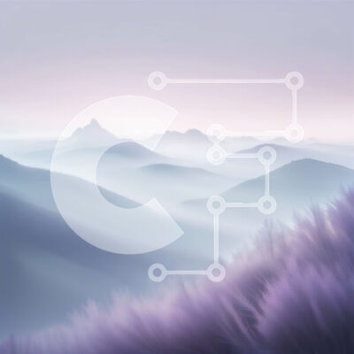 Intra Συλλεκτικό Ξύλινο Παζλ Plywood  4mm - Εκπληκτική εικόνα του πορφυρού ουρανού και των ομιχλωδών βουνών Σε Ξύλινο Κουτί - Διαστάσεις: 10x10 cm – 25 κομμάτια - Image 1