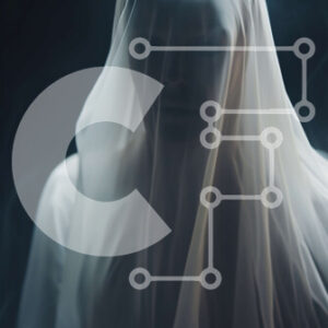 Intra Συλλεκτικό Ξύλινο Παζλ Plywood  4mm - Mysterious Ghostly Figure in the Dark with Smoke Σε Ξύλινο Κουτί - Διαστάσεις Puzzle: 10x10 cm – 25 κομμάτια