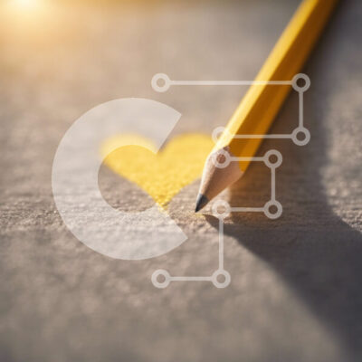 Intra Συλλεκτικό Ξύλινο Παζλ Plywood  4mm - Κίτρινο μολύβι σε χαρτί Σε Ξύλινο Κουτί - Διαστάσεις Puzzle: 10x10 cm – 25 κομμάτια - Image 1