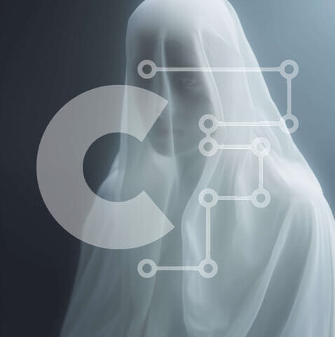 Intra Συλλεκτικό Ξύλινο Παζλ Plywood  4mm - Ghostly Figure in Shadows Σε Ξύλινο Κουτί - Διαστάσεις Puzzle: 10x10 cm – 25 κομμάτια - Image 1