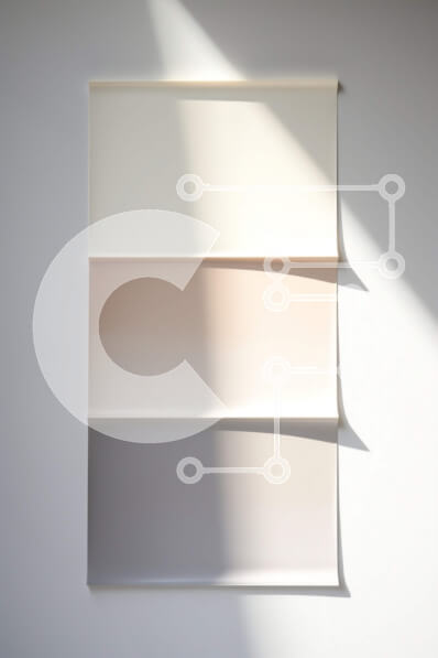 Intra Συλλεκτικό Ξύλινο Παζλ Plywood  4mm - Μινιμαλιστικό λευκό φόντο τοίχου με σκιά Σε Ξύλινο Κουτί - Διαστάσεις Puzzle: 10x10 cm – 25 κομμάτια