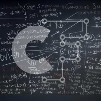 Intra Συλλεκτικό Ξύλινο Παζλ Plywood  4mm - Εκπαιδευτικό Περιβάλλον με Μαθηματικές Εξισώσεις Σε Ξύλινο Κουτί - Διαστάσεις Puzzle: 10x10 cm – 25 κομμάτια - Image 1