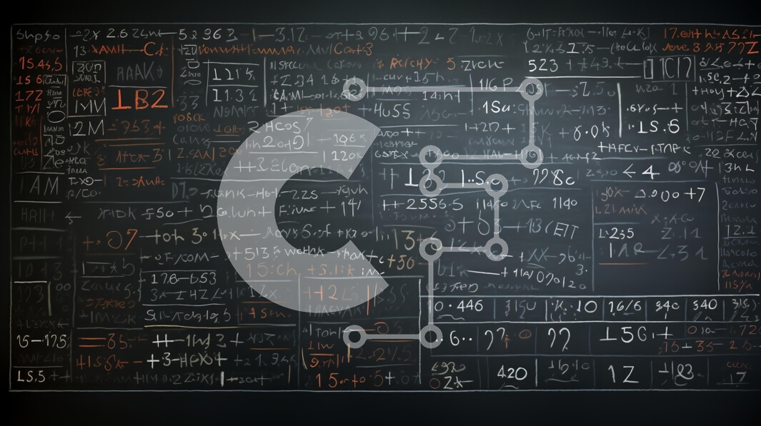 Intra Συλλεκτικό Ξύλινο Παζλ Plywood  4mm - Μαθηματικοί τύποι και εξισώσεις στον πίνακα Σε Ξύλινο Κουτί - Διαστάσεις Puzzle: 10x10 cm – 25 κομμάτια