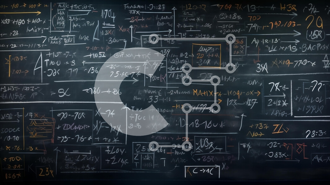 Intra Συλλεκτικό Ξύλινο Παζλ Plywood  4mm - Μαθηματικοί τύποι και εξισώσεις στον πίνακα Σε Ξύλινο Κουτί - Διαστάσεις Puzzle: 10x10 cm – 25 κομμάτια