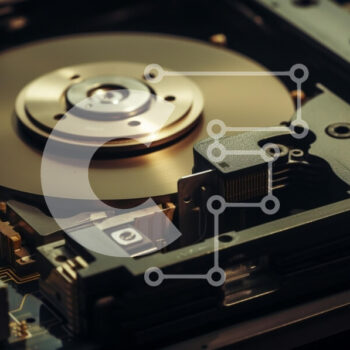 Intra Συλλεκτικό Ξύλινο Παζλ Plywood  4mm - Μονάδα σκληρού δίσκου και ηλεκτρονική μητρική πλακέτα Σε Ξύλινο Κουτί - Διαστάσεις Puzzle: 10x10 cm – 25 κομμάτια - Image 1