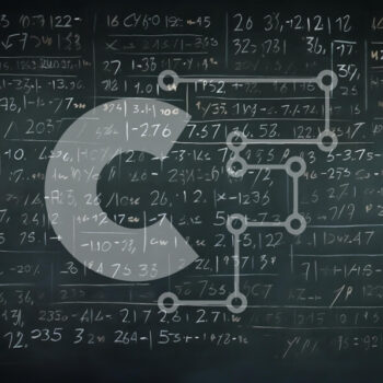 Intra Συλλεκτικό Ξύλινο Παζλ Plywood  4mm - Διαφορετικοί μαθηματικοί τύποι και εξισώσεις στον πίνακα Σε Ξύλινο Κουτί - Διαστάσεις Puzzle: 10x10 cm – 25 κομμάτια - Image 1