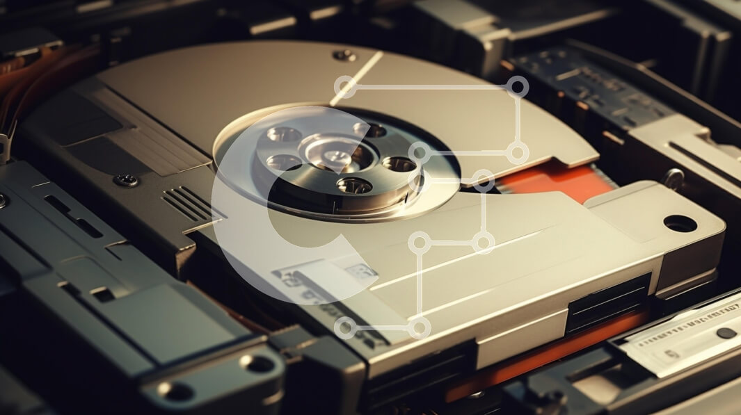 Intra Συλλεκτικό Ξύλινο Παζλ Plywood  4mm - Κοντινή προβολή του εσωτερικού σκληρού δίσκου Σε Ξύλινο Κουτί - Διαστάσεις Puzzle: 10x10 cm – 25 κομμάτια