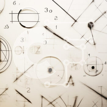 Intra Συλλεκτικό Ξύλινο Παζλ Plywood  4mm - Λευκός πίνακας μαθηματικών με γεωμετρικά σχήματα και αριθμούς Σε Ξύλινο Κουτί - Διαστάσεις Puzzle: 10x10 cm – 25 κομμάτια - Image 1