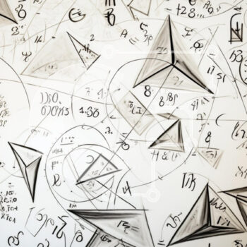 Intra Συλλεκτικό Ξύλινο Παζλ Plywood  4mm - Λευκός πίνακας με σχέδια και υπολογισμούς Σε Ξύλινο Κουτί - Διαστάσεις Puzzle: 10x10 cm – 25 κομμάτια - Image 1