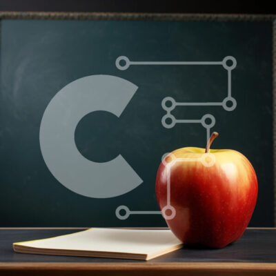 Intra Συλλεκτικό Ξύλινο Παζλ Plywood  4mm - Εκπαιδευτική εικόνα: Red Apple σε ανοιχτό σημειωματάριο Σε Ξύλινο Κουτί - Διαστάσεις Puzzle: 10x10 cm – 25 κομμάτια - Image 1