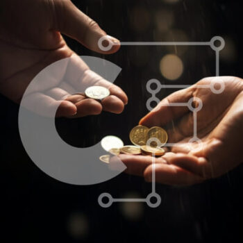 Intra Συλλεκτικό Ξύλινο Παζλ Plywood  4mm - Συμβολική συναλλαγή χρυσού νομίσματος Σε Ξύλινο Κουτί - Διαστάσεις Puzzle: 10x10 cm – 25 κομμάτια - Image 1