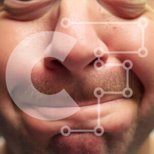 Intra Συλλεκτικό Ξύλινο Παζλ Plywood  4mm - Άνθρωπος με Ανέκφραστο Πρόσωπο Σε Ξύλινο Κουτί - Διαστάσεις Puzzle: 10x10 cm – 25 κομμάτια