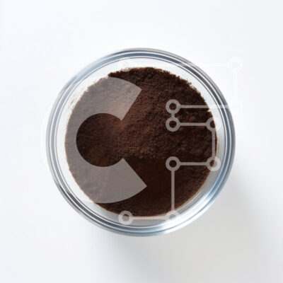 Intra Συλλεκτικό Ξύλινο Παζλ Plywood  4mm - Διαφανές γυάλινο μπολ με σκούρα καφέ σκόνη Σε Ξύλινο Κουτί - Διαστάσεις: 10x10 cm – 25 κομμάτια - Image 1