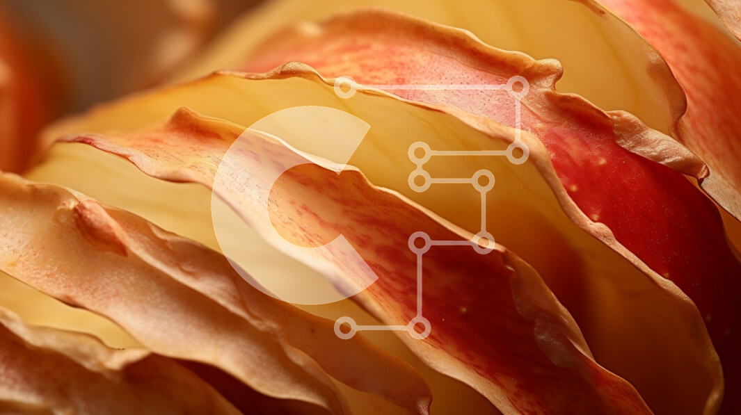 Intra Συλλεκτικό Ξύλινο Παζλ Plywood  4mm - Κοντινό πλάνο πορτοκαλί και κίτρινο λουλούδι Σε Ξύλινο Κουτί - Διαστάσεις: 10x10 cm – 25 κομμάτια