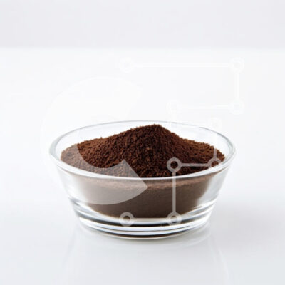 Intra Συλλεκτικό Ξύλινο Παζλ Plywood  4mm - Σκούρα καφέ σκόνη σε διαφανές γυάλινο μπολ Σε Ξύλινο Κουτί - Διαστάσεις Puzzle: 10x10 cm – 25 κομμάτια - Image 1