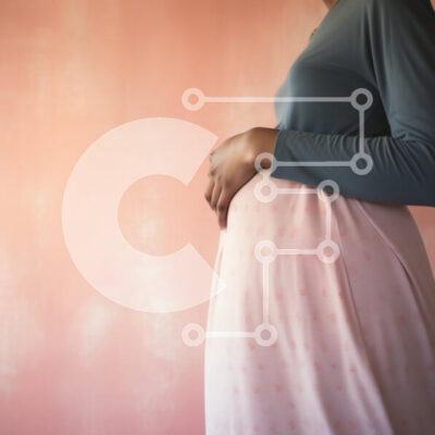 Intra Συλλεκτικό Ξύλινο Παζλ Plywood  4mm - Πορτρέτο εγκύου γυναίκας Σε Ξύλινο Κουτί - Διαστάσεις Puzzle: 10x10 cm – 25 κομμάτια - Image 1