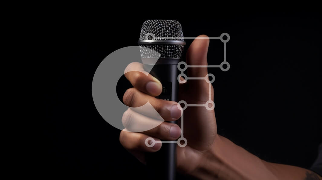 Intra Συλλεκτικό Ξύλινο Παζλ Plywood  4mm - Πρόσωπο που κρατά μικρόφωνο Σε Ξύλινο Κουτί - Διαστάσεις Puzzle: 10x10 cm – 25 κομμάτια