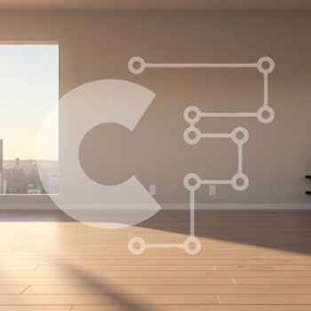 Intra Συλλεκτικό Ξύλινο Παζλ Plywood  4mm - Κομψό σαλόνι με θέα στον ορίζοντα της πόλης Σε Ξύλινο Κουτί - Διαστάσεις Puzzle: 10x10 cm – 25 κομμάτια - Image 1