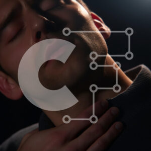 Intra Συλλεκτικό Ξύλινο Παζλ Plywood  4mm - Άνδρας που παρουσιάζει δυσφορία Σε Ξύλινο Κουτί - Διαστάσεις Puzzle: 10x10 cm – 25 κομμάτια