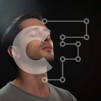 Intra Συλλεκτικό Ξύλινο Παζλ Plywood  4mm - Πορτρέτο ενός νεαρού άνδρα σε μια γαλήνια στιγμή Σε Ξύλινο Κουτί - Διαστάσεις Puzzle: 10x10 cm – 25 κομμάτια - Image 1