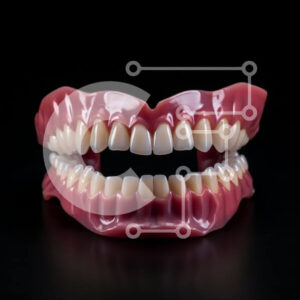 Intra Συλλεκτικό Ξύλινο Παζλ Plywood  4mm - Ρεαλιστικά οδοντιατρικά μοντέλα που εμφανίζουν άνω και κάτω δόντια Σε Ξύλινο Κουτί - Διαστάσεις Puzzle: 10x10 cm – 25 κομμάτια