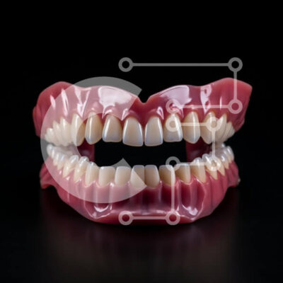 Intra Συλλεκτικό Ξύλινο Παζλ Plywood  4mm - Ρεαλιστικά οδοντιατρικά μοντέλα που εμφανίζουν άνω και κάτω δόντια Σε Ξύλινο Κουτί - Διαστάσεις Puzzle: 10x10 cm – 25 κομμάτια - Image 1