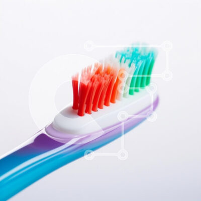 Intra Συλλεκτικό Ξύλινο Παζλ Plywood 4mm - Ζωντανή οδοντόβουρτσα με πολύχρωμες τρίχες Σε Ξύλινο Κουτί - Διαστάσεις: 10x10 cm – 25 κομμάτια - Image 1