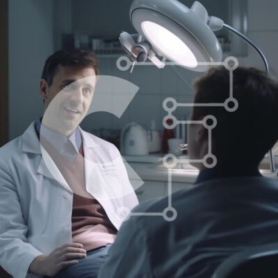 Intra Συλλεκτικό Ξύλινο Παζλ Plywood  4mm - Ιατρική εξέταση στο Οδοντιατρείο Σε Ξύλινο Κουτί - Διαστάσεις Puzzle: 10x10 cm – 25 κομμάτια - Image 1