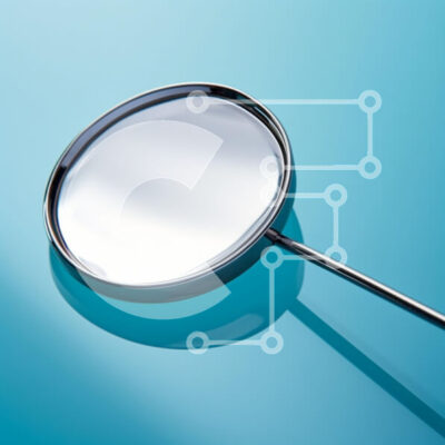 Intra Συλλεκτικό Ξύλινο Παζλ Plywood  4mm - Ανάλυση εικόνας με μεγεθυντικό φακό Σε Ξύλινο Κουτί - Διαστάσεις: 10x10 cm – 25 κομμάτια - Image 1