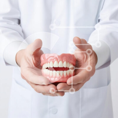 Intra Συλλεκτικό Ξύλινο Παζλ Plywood 4mm - Οδοντικό μοντέλο που επιδεικνύει στοματική υγεία Σε Ξύλινο Κουτί - Διαστάσεις Puzzle: 10x10 cm – 25 κομμάτια - Image 1