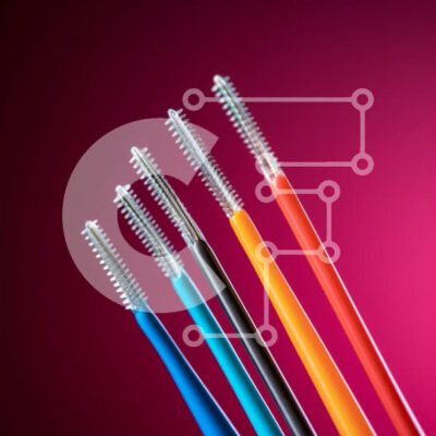 Intra Συλλεκτικό Ξύλινο Παζλ Plywood  4mm - Πολύχρωμη συλλογή οδοντιατρικών εργαλείων Σε Ξύλινο Κουτί - Διαστάσεις: 10x10 cm – 25 κομμάτια - Image 1