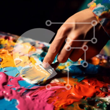 Intra Συλλεκτικό Ξύλινο Παζλ Plywood  4mm - Χέρι ανάμειξη βαφής σε παλέτα Σε Ξύλινο Κουτί - Διαστάσεις Puzzle: 10x10 cm – 25 κομμάτια - Image 1