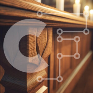 Intra Συλλεκτικό Ξύλινο Παζλ Plywood  4mm - Γαληνό Ξύλινο Κάγκελο με Κεριά Σε Ξύλινο Κουτί - Διαστάσεις Puzzle: 10x10 cm – 25 κομμάτια