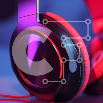 Intra Συλλεκτικό Ξύλινο Παζλ Plywood  4mm - Κοντινό πλάνο κομψών ακουστικών Σε Ξύλινο Κουτί - Διαστάσεις Puzzle: 10x10 cm – 25 κομμάτια - Image 1