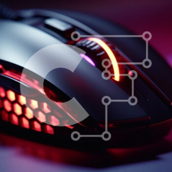 Intra Συλλεκτικό Ξύλινο Παζλ Plywood  4mm - Ποντίκι παιχνιδιού υψηλής τεχνολογίας με φωτισμό RGB Σε Ξύλινο Κουτί - Διαστάσεις Puzzle: 10x10 cm – 25 κομμάτια - Image 1