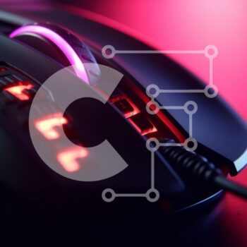 Intra Συλλεκτικό Ξύλινο Παζλ Plywood  4mm - Ποντίκι παιχνιδιού υψηλής τεχνολογίας με φωτισμό RGB Σε Ξύλινο Κουτί - Διαστάσεις Puzzle: 10x10 cm – 25 κομμάτια - Image 1