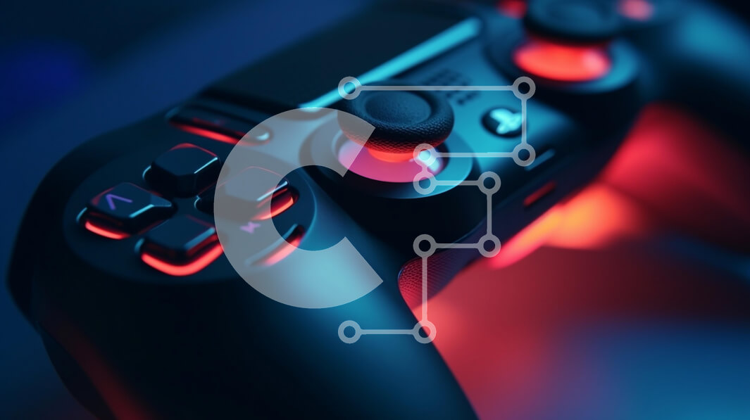 Intra Συλλεκτικό Ξύλινο Παζλ Plywood  4mm - Κοντινό πλάνο ενός σύγχρονου ελεγκτή παιχνιδιών Σε Ξύλινο Κουτί - Διαστάσεις Puzzle: 10x10 cm – 25 κομμάτια