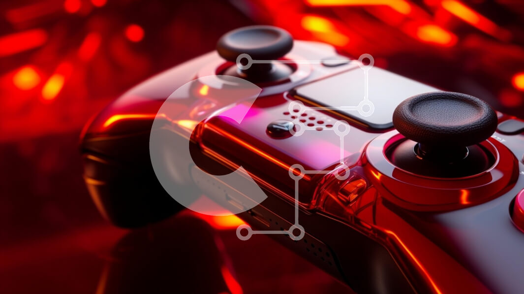 Intra Συλλεκτικό Ξύλινο Παζλ Plywood  4mm - Ζωντανό χειριστήριο παιχνιδιών με κόκκινα φώτα Σε Ξύλινο Κουτί - Διαστάσεις Puzzle: 10x10 cm – 25 κομμάτια