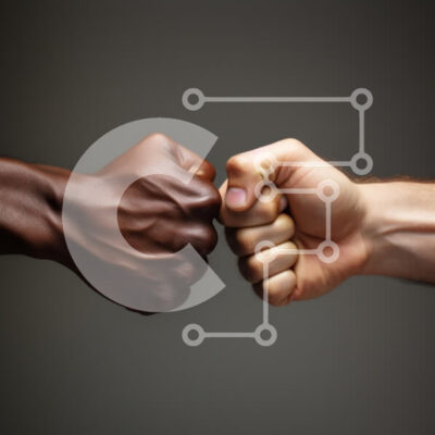 Intra Συλλεκτικό Ξύλινο Παζλ Plywood  4mm - Γροθιές που έρχονται μαζί στην ενότητα Σε Ξύλινο Κουτί - Διαστάσεις Puzzle: 10x10 cm – 25 κομμάτια - Image 1