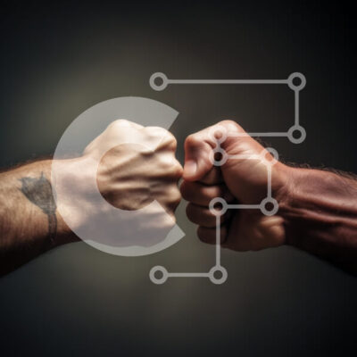 Intra Συλλεκτικό Ξύλινο Παζλ Plywood  4mm - Σφιγμένες γροθιές σε φιλική αναμέτρηση Σε Ξύλινο Κουτί - Διαστάσεις Puzzle: 10x10 cm – 25 κομμάτια - Image 1