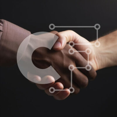 Intra Συλλεκτικό Ξύλινο Παζλ Plywood  4mm - Κοντινό πλάνο των χεριών που κουνάνε σε συμφωνία Σε Ξύλινο Κουτί - Διαστάσεις Puzzle: 10x10 cm – 25 κομμάτια - Image 1