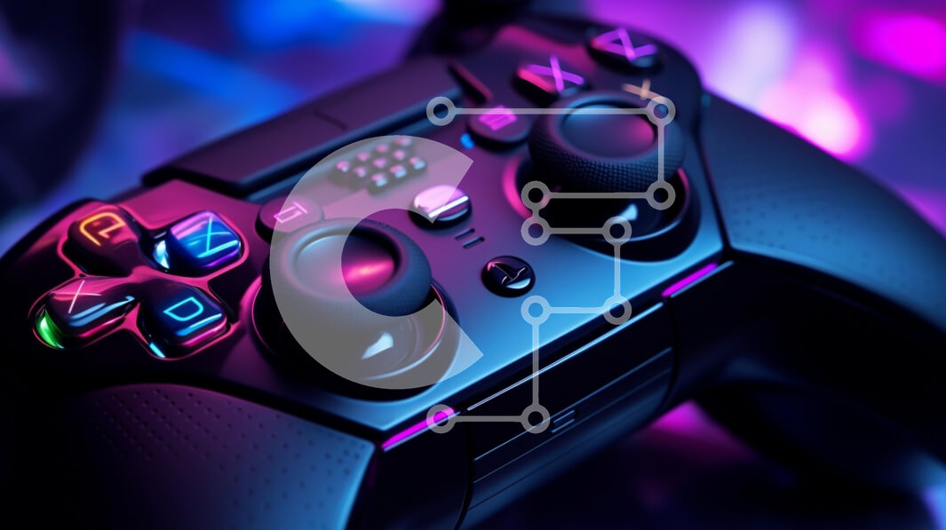 Intra Συλλεκτικό Ξύλινο Παζλ Plywood  4mm - Κοντινό πλάνο ενός σύγχρονου ελεγκτή παιχνιδιών Σε Ξύλινο Κουτί - Διαστάσεις Puzzle: 10x10 cm – 25 κομμάτια