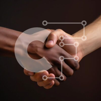 Intra Συλλεκτικό Ξύλινο Παζλ Plywood  4mm - Χειραψία από κοντά που συμβολίζει την ενότητα Σε Ξύλινο Κουτί - Διαστάσεις Puzzle: 10x10 cm – 25 κομμάτια - Image 1